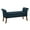 Blue, variant on Pemberley Row Viscose Linen Beige Storage Bench Rectangular Button Tufting 51.25" Unassembled