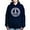 Navy, variant on CafePress - Mjölnir Rune Shield Hooded Sweatshirt - Pullover Hoodie, Classic & Comfortable Hooded Sweatshirt