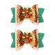 thumbnail image 1 of 2 pinzas para el pelo de pavo de Acción de Gracias, pasadores de cocodrilo con purpurina de temporada, bonitos accesorios para el pelo para fiestas de festivales de otoño para niñas, niños pequeños y, 1 of 1