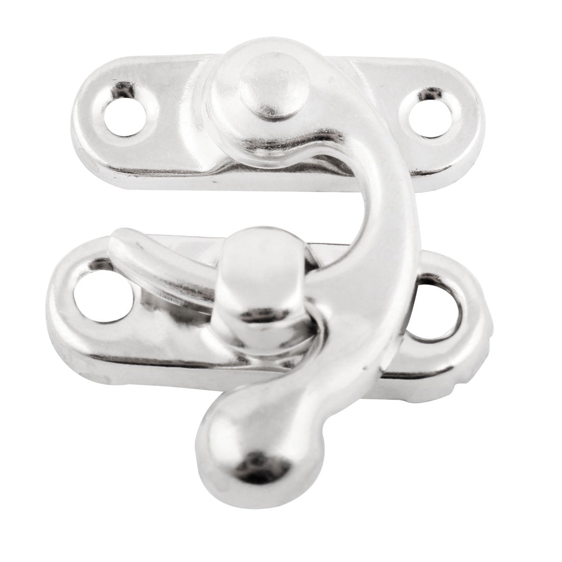 Swing Bag Chest Suitcase Lock Clasp Closure Hasp Box Latch Silver Tone