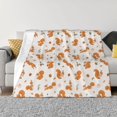 thumbnail image 1 of Fotbe Cute Squirrel Fall Manta de Franela con Estampado, Manta Ultrasuave para Cama, Sofá, Auto, Hipoalergénica y Antibolitas-60"x50", 1 of 6
