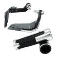 thumbnail image 2 of Cubre Puños Moto  Bloosom Handguards Motocicleta Universal Aluminio Titanio, 2 of 4