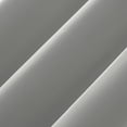 thumbnail image 3 of Sun Zero Riley Kids Bedroom Blackout Grommet Curtain Panel, 40" x 84" in Silver Gray, 3 of 7