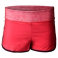 thumbnail image 2 of SOLFIRE Womens Peak Athletic Workout Shorts, Red, Medium, 2 of 5