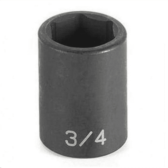 Grey Pneumatic 1/2" Drive x 19mm Deep Duo-Socket - 6 Point