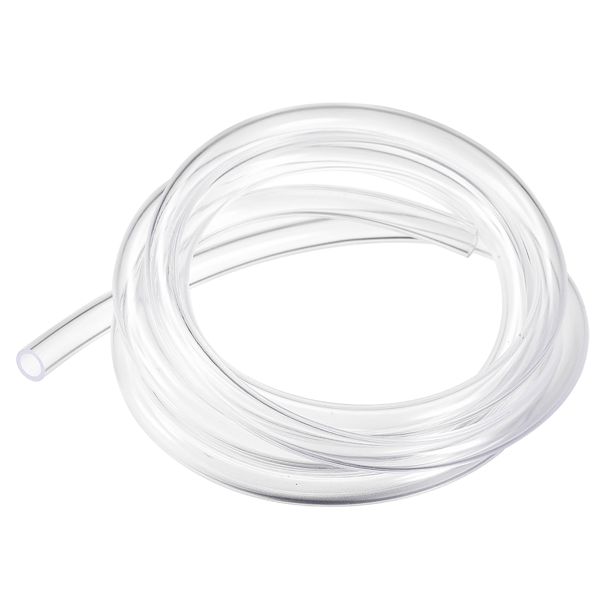 PVC Hose Tube, 7mm(0.27") ID x 10mm(0.39") OD 1.5m Clear Vinyl Tubing