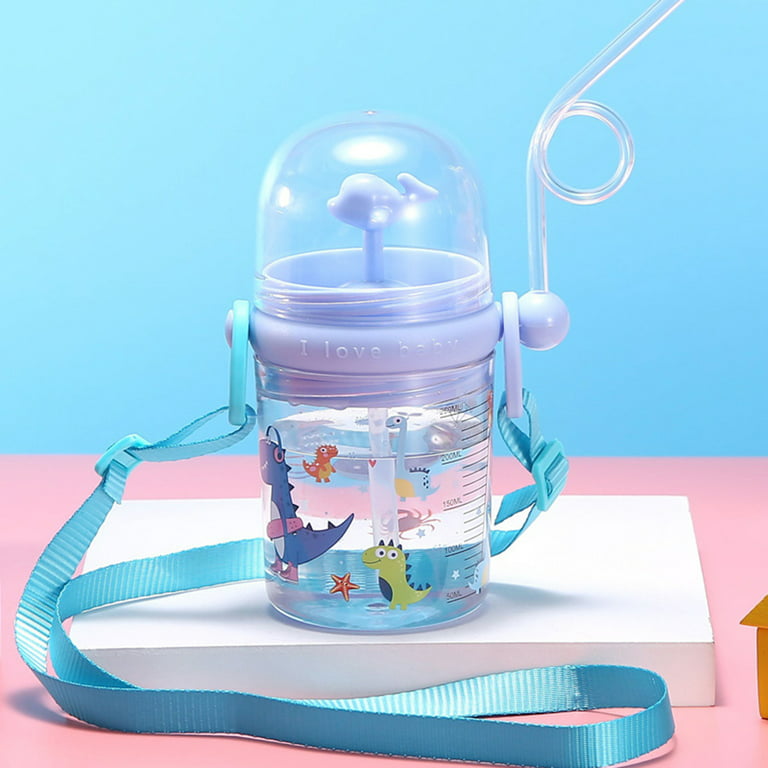 Baby Straw Cup, Cute Drinking Cup with Windmill Squirt, Windmill Spray Sippy  Cup