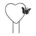 thumbnail image 1 of koolsoo Heart Shaped Plant Trellis Decorative Indoor for Flower Potted Plants Pothos Black, 1 of 9