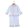 thumbnail image 1 of Gran oferta 2023, pijamas a juego para bebés, niños y niñas, conjuntos de pijamas de Navidad familiares para niños, pijamas de Navidad rojos y verdes para niños, 1 of 4