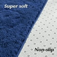 thumbnail image 6 of Lochas Soft Fluffy Rug Modern Shag Carpet Fuzzy Shaggy Rugs for Bedroom Indoor Modern Area Rugs,8'X10',Indigo, 6 of 7
