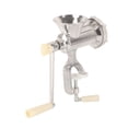 thumbnail image 4 of BIMZUC Heavy Duty Manual Meat Grinder Hand Crank Mincer Machine Kitchen Tool for Sausage Vegetables Beef Pork Silver 10.6 inches / 27 cm Ergonomic Handle, 4 of 9