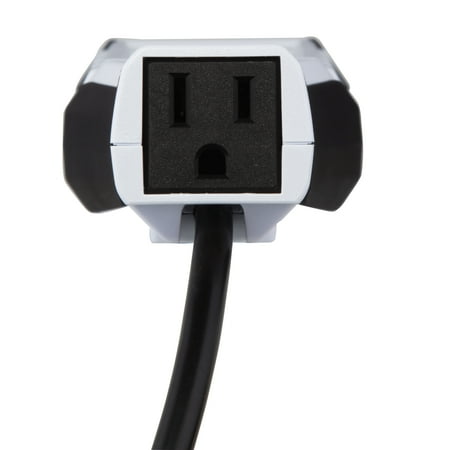 HART LED Plug-in Trouble Light, Magnetic, Swivel Hook, In Handle AC Outlet, 6' Cord, 1500 LM
