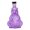 Purple, variant on lanema Liquor Storage Handblown For Bourbon Storage and Home Bar Or Restaurant Use Shape Glass Liquor Bottle Liquor Decanter Container For Home Bar Use