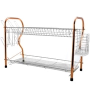 Better Chef 22 2-Level Chrome-Plated R-Shaped Dish Rack