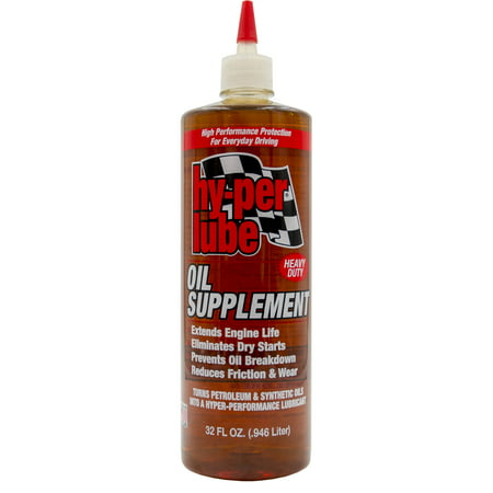 Hy-Per Lube Oil Additive, 32 fl oz (Best Oil Additive For Sticky Lifters)