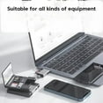 thumbnail image 4 of 7 in 1 Multifunctional Card Reader Storage Box SD Card Case OTG Adapter USB2.0 Type-C Adapter Card Storage Box, 4 of 6