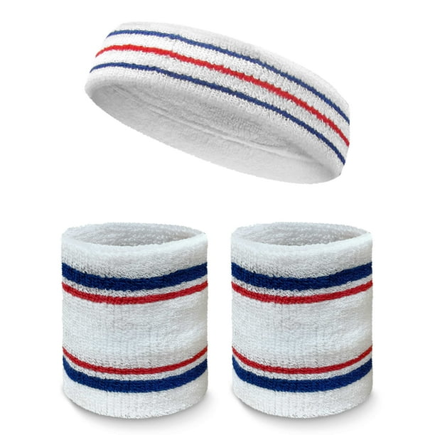 Couver COUVER Premium Tennis Style Standard Size Sweatband Headband