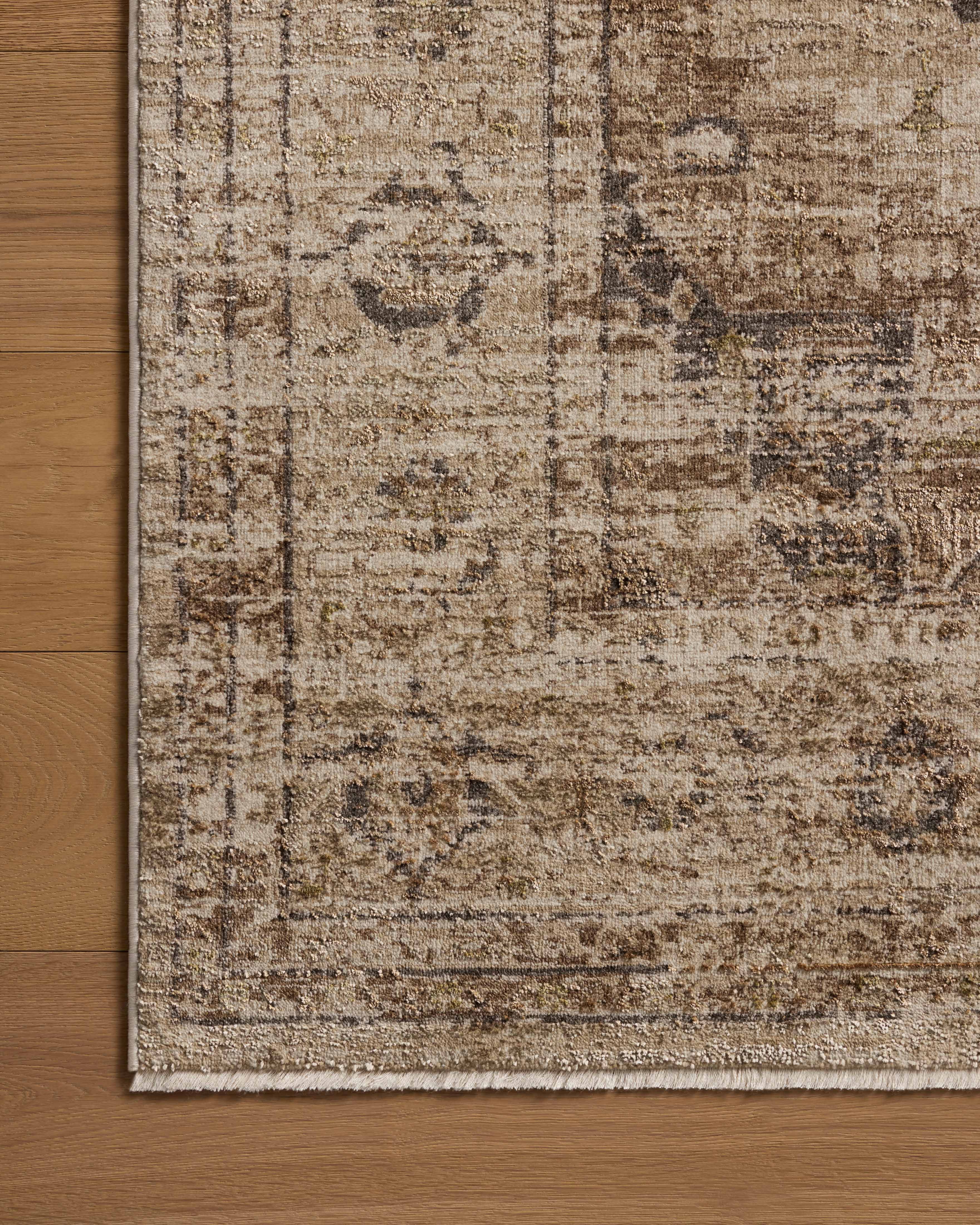 Loloi Haywood Natural / Bark 6'-7" x 9'-2" Area Rug