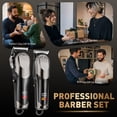 thumbnail image 6 of Hair Clippers for Men, Professional Cordless Barber Clippers and Trimmer with LED Display, Electric Hair Trimmer, Haircut Grooming Kit Fade, 13 Guide Combs, Gifts for Men Family, 6 of 9