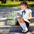 thumbnail image 5 of Honeii Avocado Sleeping Print Backpack for School,15.6 inch Laptop Back Pack for High School and College Students, Waterproof Computer Bookbag-One Size, 5 of 6