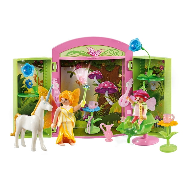 Playmobil Fairy Garden Play Box, Fairy Garden Swing Set