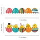 thumbnail image 5 of Puntoco Etiqueta Engomada Del Limpiaparabrisas Roto Del Pollito De Pascua Etiqueta Engomada Del Limpiaparabrisas Trasero Del Coche Del Pvc, 5 of 9