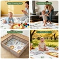 thumbnail image 4 of 71x59 Foldable Foam Baby Play Mat for Floor, Babies Activity Tummy Time Playmat, Kids Non Toxic Foam Thick Play Mat for Baby, Toddlers, Waterproof & Anti-slip Crawling Mats, 4 of 9