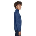 thumbnail image 3 of 8230L UltraClub Ladies Sport Quarter-Zip Pullover Navy XL, 3 of 3