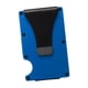 thumbnail image 4 of Titular de la tarjeta de crédito para hombres minimalista compacto reutilizable bolsillo frontal tarjetero bloqueo cartera para regalos de viaje Azul, 4 of 8