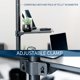thumbnail image 5 of Soporte de estante VIVO MOUNT-SF13P para TV Cart, color negro, 5 of 9