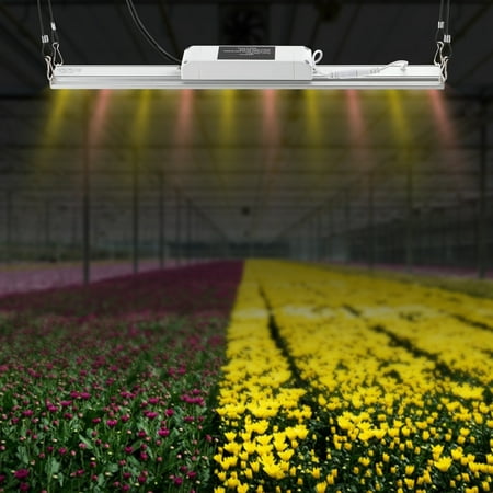 

YIYIBYUS Plant Lights 60W LED Full Spectrum Integrated Growing Lamp for Greenhouse Hydroponic Indoor Seedling Veg Flower Planting