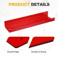 thumbnail image 3 of 4 Pack Acrylic Shelves for Wall, 15 Inch Red Floating Shelves Wall Mount, 3 of 6