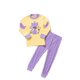thumbnail image 1 of Pijamas de manga larga para niños y niñas, ropa de dibujos animados, traje encantador de Navidad, ropa de casa para primavera y otoño, 1 of 4