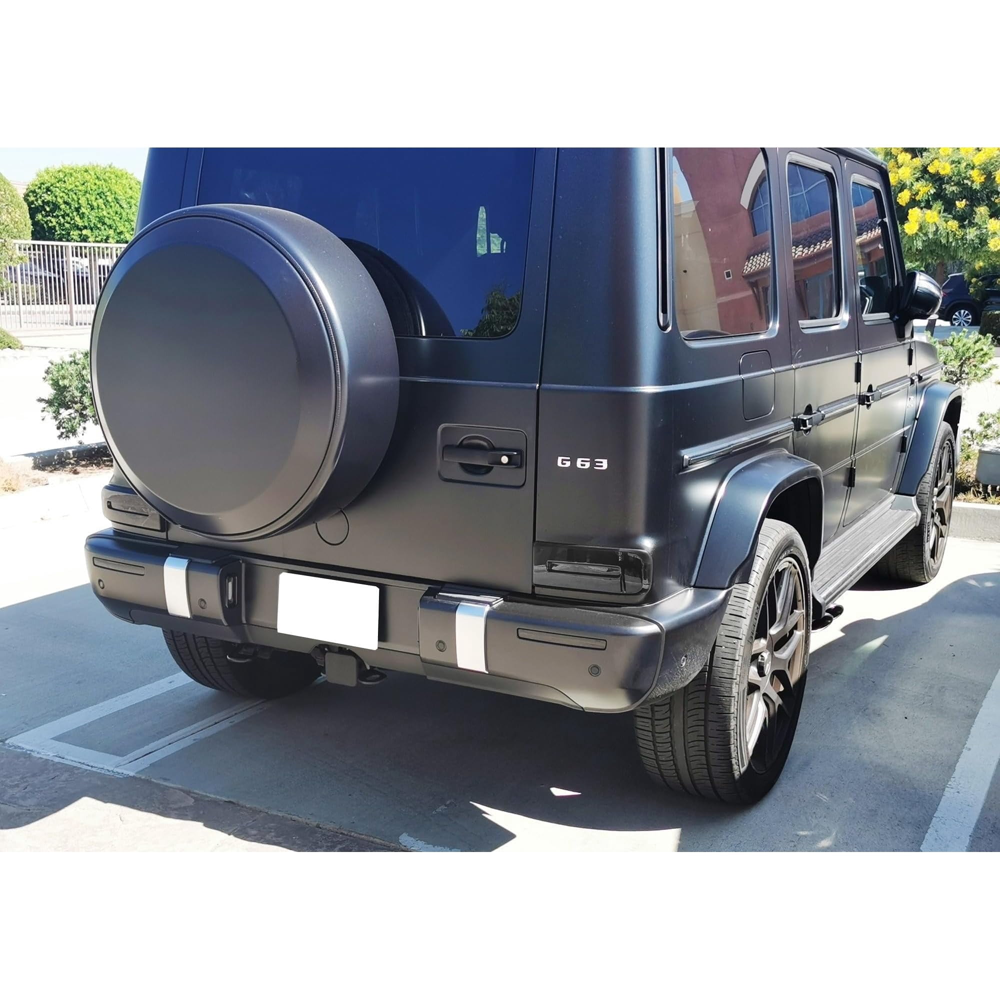 Gloss Black Rear Tail Lamp Add-On Cover Lenses For Mercedes 2019-up W463A G-Class G500 G550 G63 AMG, Fit Over OEM Red Covers