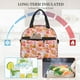 thumbnail image 4 of Disketp Funny Food Lonchera Térmica para Mujer y Hombre, Bolsa de Almuerzo Reutilizable e Impermeable para Trabajo, Viajes y Picnic, 4 of 7