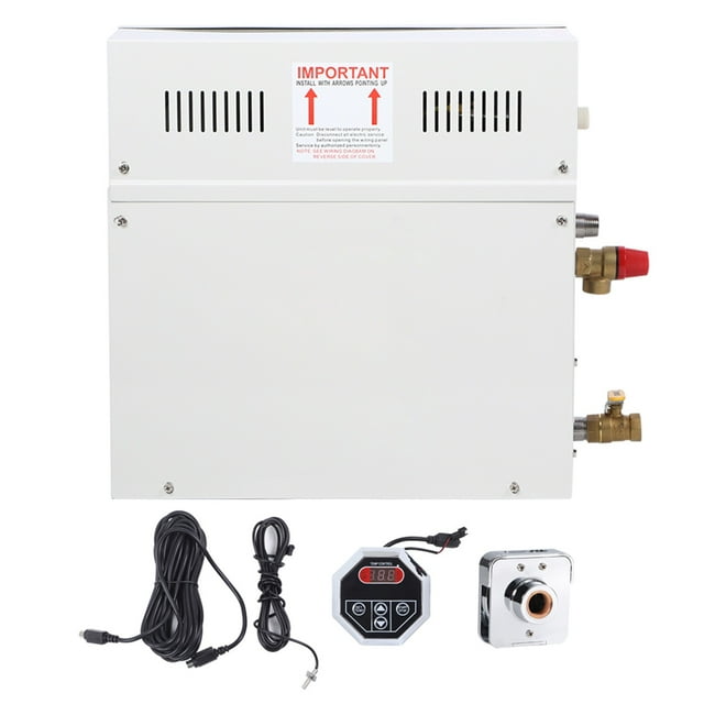 6KW Sauna Steamer Generator with Controller Sauna Room Bathing Equipment Accessories 220‑240V