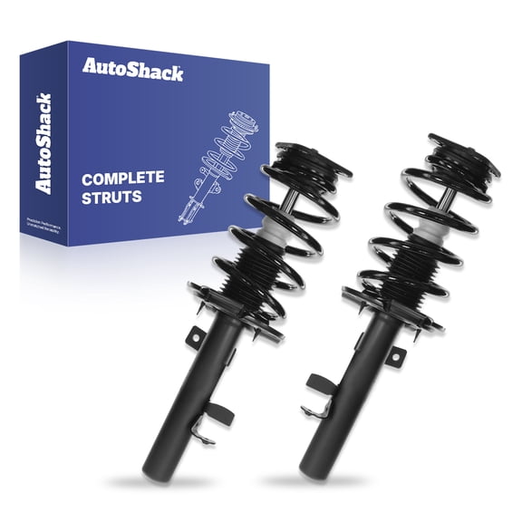 AutoShack Front Complete Strut & Coil Spring Assemblies - Driver and Passenger Side for Ford, Escape 2014-2019, AWD FWD L4 1.5L 1.6L 2.0L 2.5L