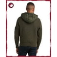 thumbnail image 6 of CANADA WEATHER GEAR Men's Sweater - Cozy Full Zip Up Hoodie Puffer Sweaters for Men (M-XXL), 6 of 7