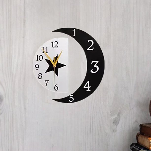 Reloj de pared Reloj silencioso Adorno silencioso Regalo