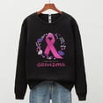 thumbnail image 4 of Lenago Blouses pour Femmes Habillées Décontractées Mode Manches Longues Col Rond Imprimé Sweat-Shirts Hauts Cancer du Sein pour Femmes en Solde, 4 of 5