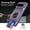 Purple, variant on For Google Pixel 9 / 9 Pro Phone Case with Finger Ring Holder Kickstand, Card Slots,Heavy Duty Shockproof Rugged Protective Working with Magnetic Car Phone Mount,Black,For Pixel 9 / 9 Pro
