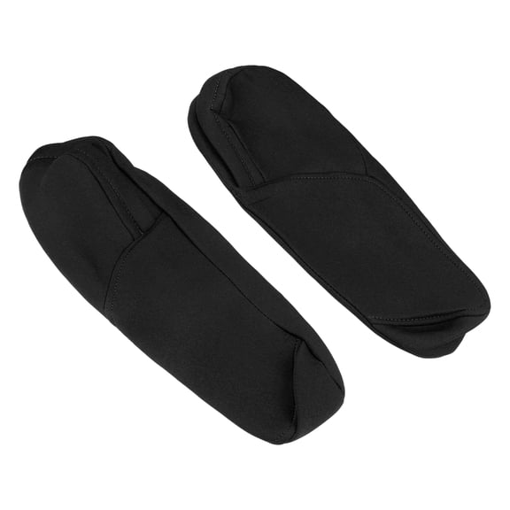 Unique Bargains 1 Pair Center Console Armrest Cover for Honda CR-V 2007-2011 Neoprene Fabric Black