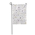thumbnail image 1 of NUDECOR Pattern Geometric in Memphis Gold and Rose Abstract Garden Flag Decorative Flag House Banner 28x40 inch, 1 of 1