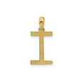 thumbnail image 3 of 14k Yellow Gold Letter I Pendant for Women and Men, High Polish Alphabet Charm, Real Gold Initial Necklace Jewelry, Lightweight Personalized Monogram Accessory for Daily Wear, 3 of 6