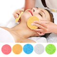 thumbnail image 5 of TNOBHG Daily Use Face Sponge 10pcs Reusable Face Sponge Kit Round Absorbent Compressed Natural Makeup Removal Exfoliating Spa Face Cleansing Cellulose Sponge, 5 of 8