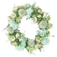 thumbnail image 3 of Corona de flores artificiales para colgar en la puerta del hogar, decoración para bodas y fiestas. Los 40cm, 3 of 6