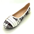 thumbnail image 4 of Three Lair Belted Plaid Ballerina Flats, 4 of 4