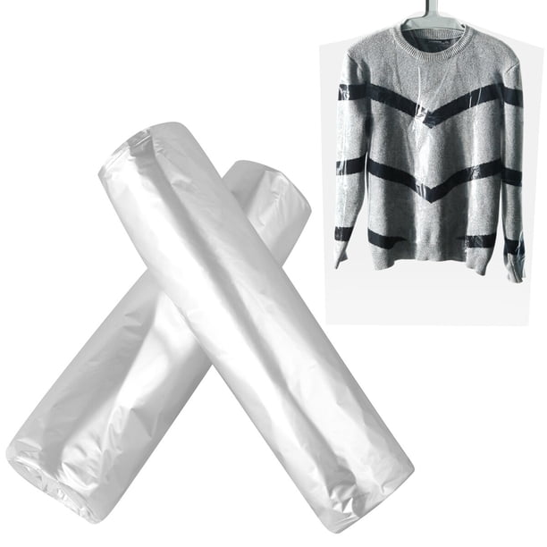 OUNONA 50 fundas desechables para ropa, 60 x 100 cm, para trajes y trajes