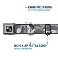 thumbnail image 5 of Buckle-Down Pet Collar, Dog Collar Metal Seatbelt Buckle, Camo White, 15 to 24 Inches 1.0 Inch Wide, 5 of 8