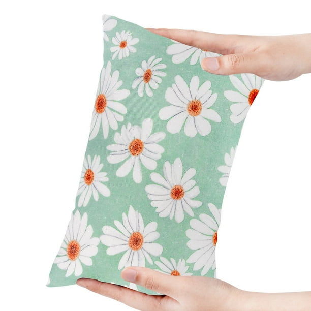 Almohada pequeña Yoloke, almohada pequeña para mascotas para niños, almohadas pequeñas estampadas, extraíbles y lavables, almohada para cuello, espalda y zona lumbar para viajes en avión y coche.
